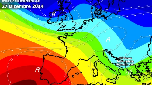 Natale 2014 con sole e temperature più alte, poi forte calo e possibili fiocchi.